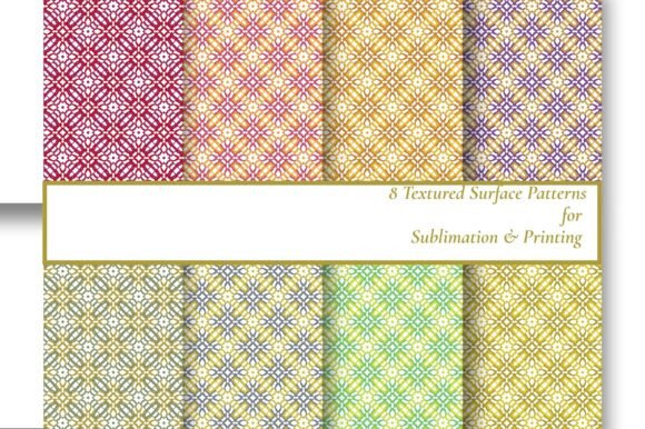 Download 8 Earthy Geometric Seamless Patterns - Seamless Collection