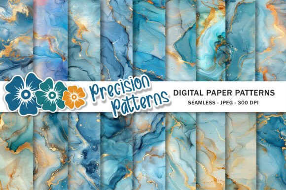 Download Abstract Pastel Marble Gold Ink Texture - Abstract Collection