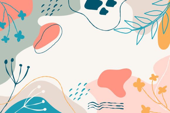 Download Hand Drawn Abstract Doodle Background - Abstract Collection