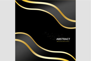Download Golden Black Abstract Background - Abstract Collection