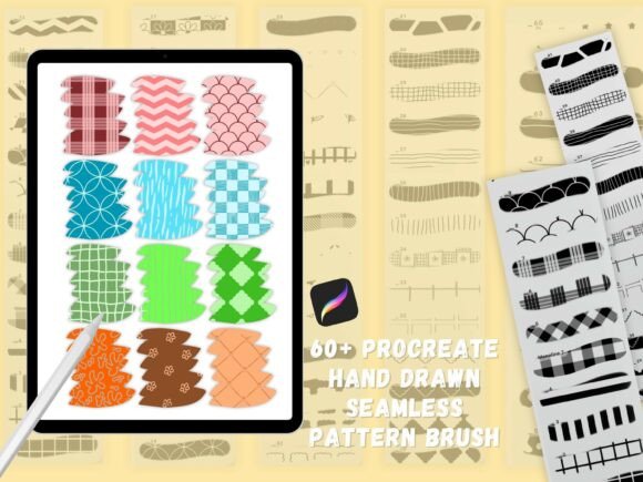 Download 60+ Procreate Seamless Pattern Brushes - Seamless Collection