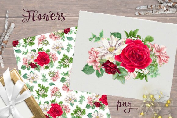 Download Delicate Flowers Print Seamless Pattern - Seamless Collection