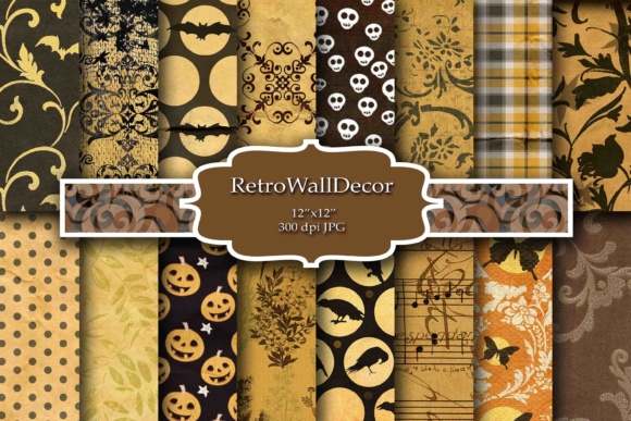 Download Halloween Digital Paper - Halloween digital paper Collection