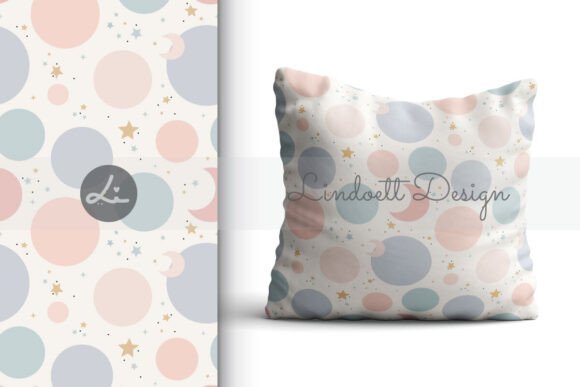 Download Abstract Pattern with Circles and Stars - Abstract Collection
